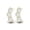 Gold, variant on Crawler Stud Earrings 14K Rose Gold Plated 925 Sterling Silver Hypoallergenic White Round Diamond Gift For Women