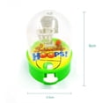 thumbnail image 3 of 16 Pcs Mini Basketball, Pinball Basketball, Mini Shooting Toys, Kids Desktop Toys, Small Toy Basket Throw, Kids Birthday Giveaways, Color: Random Color, 3 of 7