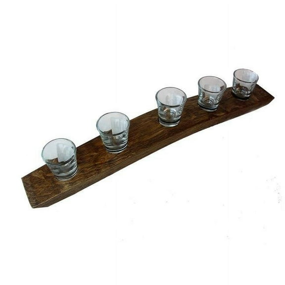 Barrel-Art Shot5 1.5 oz 5 Shot Glass Flight