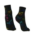 thumbnail image 4 of Bingfone Butterfly Design Patterned Men'S Women'S Casual Cotton Socks, 4 of 9