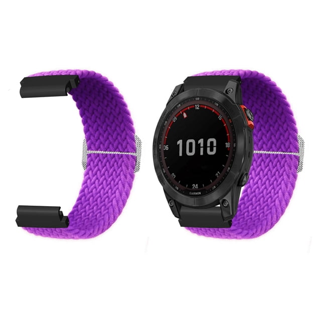 Bracelet de Montre en Nylon Tissé Réglable pour Fenix 7S 6S 5S