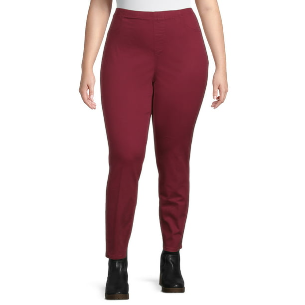 Just My Size Women's Plus Size Pull-On Stretch Jeggings - Walmart.com