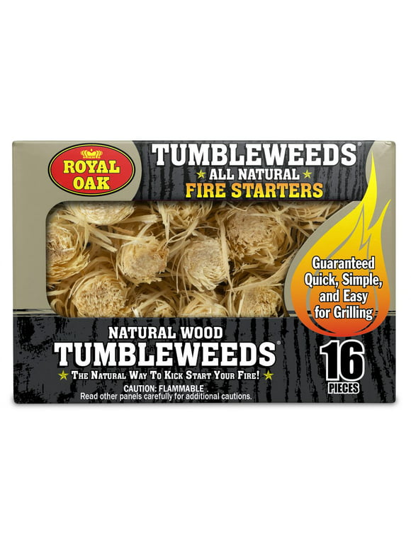 Royal Oak Tumbleweeds Natural Fire Starters 16 pack