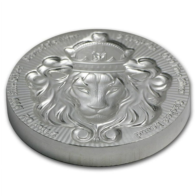 Scottsdale Mint 2 oz Silver Stacker® Round - Interlocking Design
