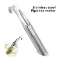 thumbnail image 4 of Stainless Steel Tea Diffuser,Tea Infuser Stick Pipe Tea Infuser for Loose Tea Leaf,Travel Fine Mesh Tea Spoon Infusers with Hanging Hook Handle for Loose Tea, Rose, Herbs, 4 of 8