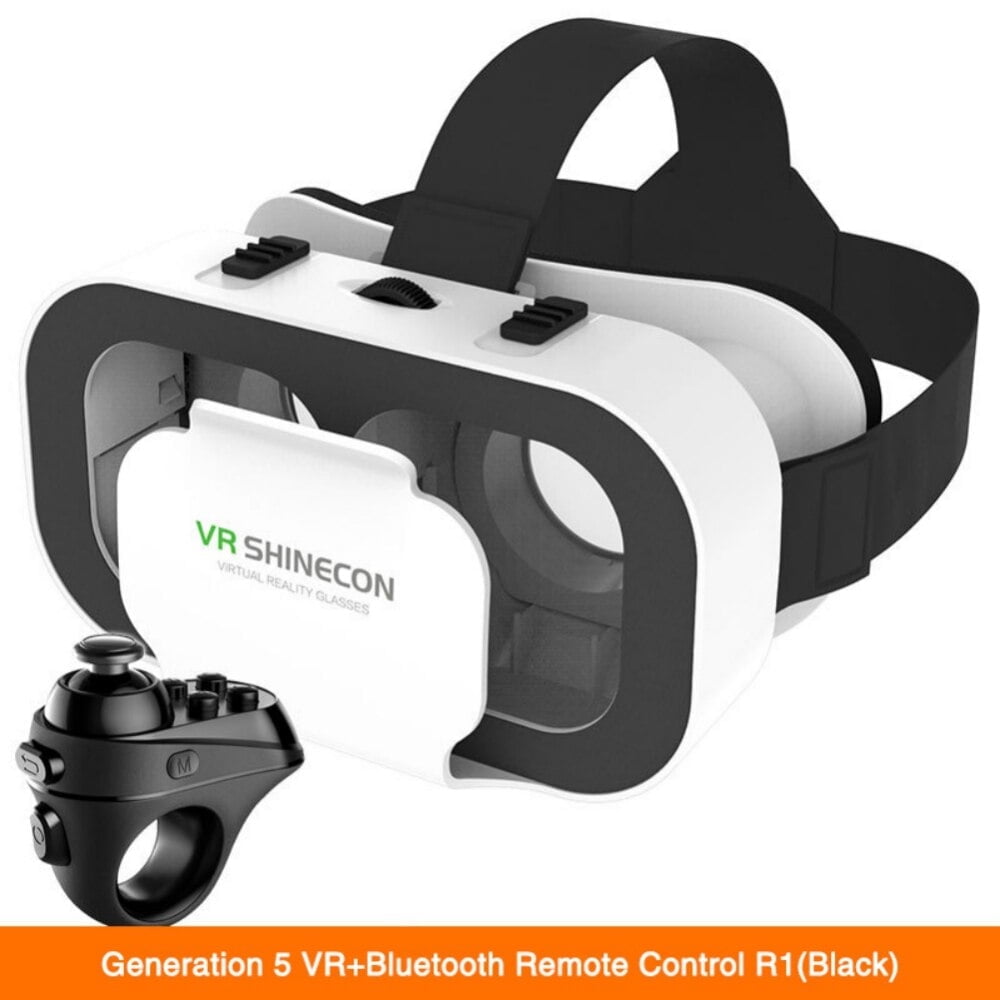 Virtual Reality 3D VR Smart Glasses with Wireless Remote Control