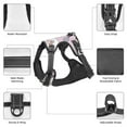 thumbnail image 6 of Picia Llama Unicorn and Rainbow No-Pull Dog Harness Reflective Front Clip Vest with Handle,Step-in Air Dog Harness,Adjustable 2 Metal Rings 4 Buckles,Easy to Put on & Take Off X-Large, 6 of 9