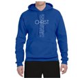 thumbnail image 2 of Wild Bobby, I Can Do All Things Through Christ Phillipians 4:13 Jesus Strong, Inspirational/Christian, Unisex Graphic Hoodie Sweatshirt, Royal, 2XL, 2 of 3