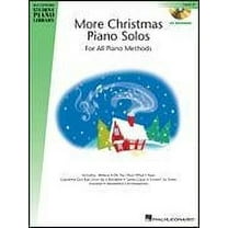 Hal Leonard More Christmas Piano Solos - Level 4 Piano Library Series Book with CD