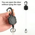 thumbnail image 3 of Belt Clip Key , Retractable Key Chain 2 PCS High Resiliency  For Travel, 3 of 8