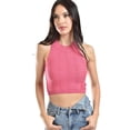 thumbnail image 4 of Crop top de textura ondulada Roman Fashion juvenil 0169 rosa, 4 of 5