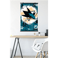 thumbnail image 5 of NHL San Jose Sharks - Maximalist Logo 23 Wall Poster, 22.375" x 34", 5 of 5