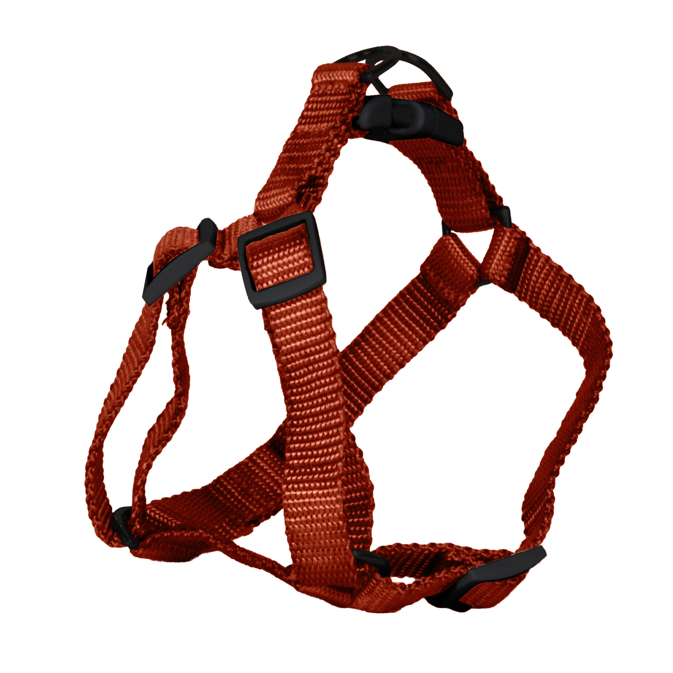 Vibrant Life Polyester Adjustable Step-in Dog Harness, Red, S