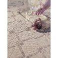thumbnail image 5 of Furnish My Place Outdoor Geometric Rug - 5 ft. 3 in. x 7 ft. 6 in., Dove, 5 of 8