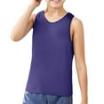 thumbnail image 4 of Hiijoy Toddler Boys Casual Sports Tank Top Kids Solid Color Round Neck Vest Sleeveless Top, 4 of 5