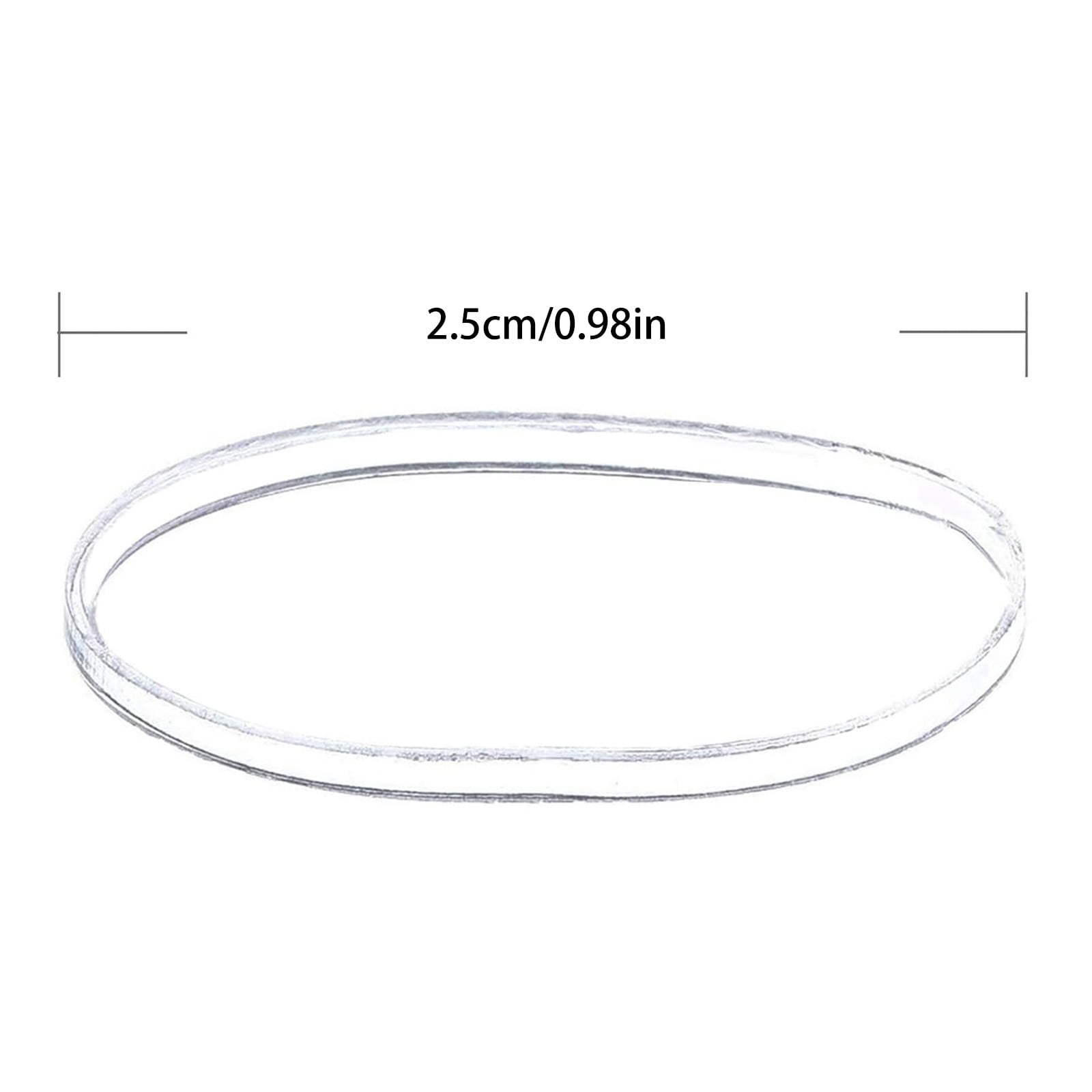 Hair Ties Spiral Large Large Satin Hair Bonnet for Braids Nylon Hair Tie Hair Bow Tie Extra Thick Hair Bands Clear Elastic Coiled Hair Ties with Rubber Band Small Spiral Hair Tie Clear Rubber Bands
