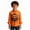 C4 Orange, variant on CONZONE Halloween Big Boys Shirts Long Sleeve Graphic Shirt for Boys Lapel Neck Button Down Spooky Season Fashion Tops