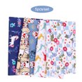 thumbnail image 4 of Toystoory Paquete de 5 telas de algodón, bolso de hombro a medida, costura de tela cuadrada Floral, accesorios de artesanía de retazos para el hogar, Artesanía Tipo 8 Toystoory HA062149-07, 4 of 6