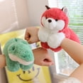 thumbnail image 5 of Muñecas Snap Bracelets - Juguetes transformables de dinosaurios y animales para niños | Pulseras de peluche suave con expresiones adorables | Regalo portátil divertido para niños, 5 of 5
