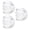 Clear, variant on Lerpwige Clear Finish Glass Flower Shade Ceiling Fixture Shade for Pendant Lights Glass Texture Long Lasting Home Decorating
