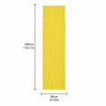 thumbnail image 4 of Fall Table Runner with Wrinkled Gauze Texture and 35X118 Inch, Farmhouse Table Decor for Thanksgiving Autumn Dining, Boho Neutral Table Runner for Gift, 1 Pack, 4 of 9