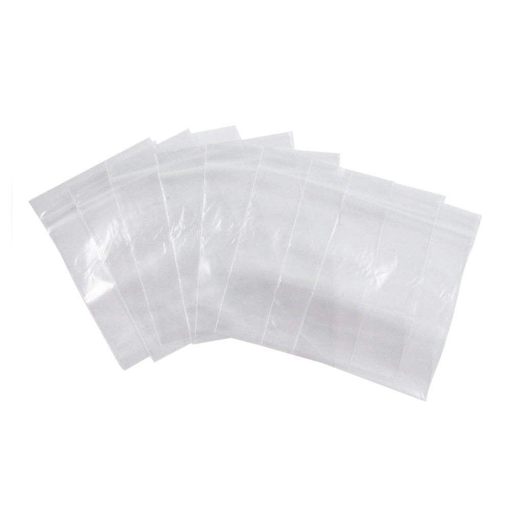 Beadaholique 2/3-Inch 100 Self Sealing Plastic Bags Clear for sale online 