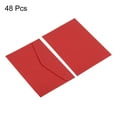 thumbnail image 3 of Uxcell Mini Envelopes Gift Card Envelope for Small Note Cards, Red 48 Pack, 3 of 6