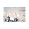 thumbnail image 2 of Lucas McKearn Rampart 3-light Metal Bath Vanity Light in Polished Chrome, 2 of 5