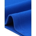 thumbnail image 5 of INSPIRE CHIC Summer Jumpsuit for Women's Dressy Casual Sleeveless Crew Neck Belted Wide Leg Rompers XS Royal Blue, 5 of 6