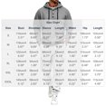 thumbnail image 4 of Men’s 2 Piece Tracksuit Outfit Set, Button Placket Pullover Hoodie with Kangaroo Pocket, Drawstring Cargo Jogger Pants with Multi‑Side Pockets, Daily Walking Outdoor Wear XXL, 4 of 4