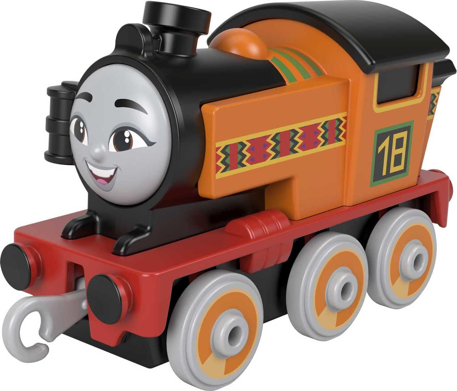 Thomas & Friends Fisher-Price – Tren De Juguete Rainbow Thomas Con Conectores Plásticos – Compatible Con Pistas Y Juegos – Desarrolla Habilidades Motoras Para Niños De 3 Años En Adelante