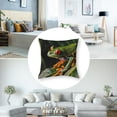 thumbnail image 5 of nygtbtfer Throw Pillow Covers, Couch Pillow Covers, Set of 2 Throw Pillow Case, Green Leaf Animal, Decorative Throw Pillow Covers, Pillow Cover White, 5 of 7