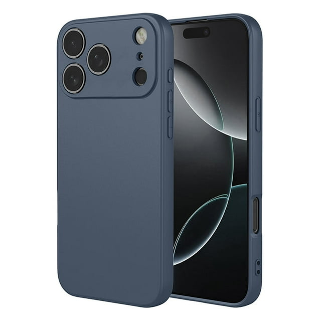 PANDACO Soft Shell Matte Lavender Grey Case for iPhone 17 Pro