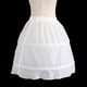 thumbnail image 1 of de Tul Hinchada de Gasa con 2 Aros para Niñas, de Baile, Blanco Hugo Crinolina corta para niñas, 1 of 10