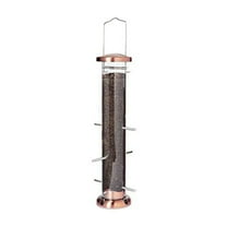 Woodlink Audubon 4 Port Brushed Copper Thistle Feeder