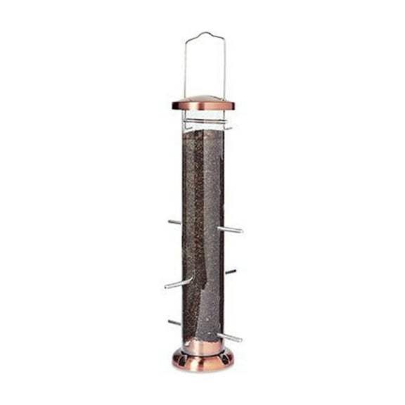 Woodlink Audubon 4 Port Brushed Copper Thistle Feeder