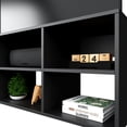 thumbnail image 3 of Mueble para TV MORU ZEN Negro Minimalista para Casa u Oficina, 3 of 7