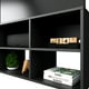 thumbnail image 3 of Mueble para TV MORU ZEN Negro Minimalista para Casa u Oficina, 3 of 7