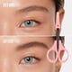 thumbnail image 5 of Dinheiro Tijeras Artesanales Curvas de 4" Kit de Cejas Unisex de Acero Inoxidable Tijeras para Cejas, Pinzas Inclinadas y Cepillo para Cejas para Extensiones de Pestañas, Tijeras Cimitarra, 5 of 5