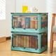 thumbnail image 4 of Contenedor de Almacenamiento Plegable de 28 L con Tapa, Caja Organizadora de Plástico Apilable para Armarios, Juguetes y Organización Del Hogar., 4 of 5