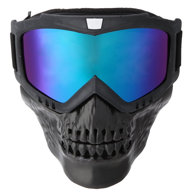 Gafas de motocicleta desmontables al aire libre casco máscara deportes de esquí gafas de carreras de motos (coloridos) YUNYI BRAND Deportes