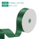 thumbnail image 2 of Cinta de satén Uxcell, cinta de satén de poliéster de cara simple para envoltura de regalos, manualidades Verde Oscuro 1-1/2 pulgadas, 2 of 7
