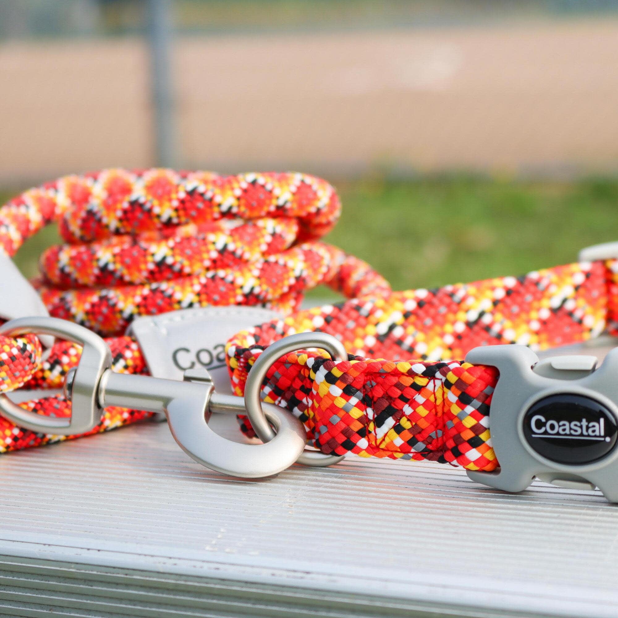 Pro: Active Woven Reflective Dog Collar - Cobalt Crossed - Small - 5/8", Adjustable 8-12" Neck, Lightweight & Breathable, Pet Safety Reflective Strips