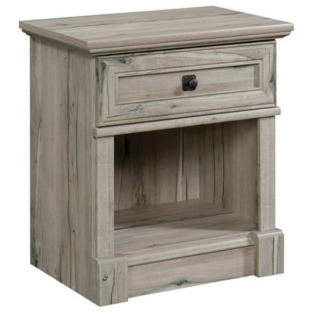 UPC 042666052504 product image for Sauder Palladia Contemporary Wood Nightstand with Storage in Split Oak | upcitemdb.com