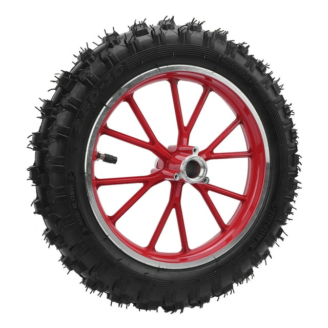 Moyeu de Roue 2.5 à 10 pour Motos Tout-Terrain 49cc, Caoutchouc Résistant à l'Usure, Structure en Métal, Traction et Contrôle Supérieurs