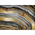 thumbnail image 2 of Lavoie, Tina 14x11 Gold Ornate Wood Framed with Double Matting Museum Art Print Titled - Black and Gold Geode, 2 of 4