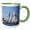 Green/White, variant on 3drose, Mass. Cape Ann, Gloucester. Schooner Festival, Parade of Sail., 15oz Mug