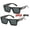 Red AQ Paint, variant on 2 Pack Hardcore Fashion Black Lowrider Design Shades Sunglasses 91193 Paint OR