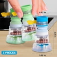 thumbnail image 2 of Filtro para grifo Extensor rotatorio 360 grados Purificador de agua ajustable para fregadero, 2 of 8