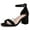 Black, variant on Women's Open Toe Ankle Strap Sandals Chunky Block Heels Casual Sandals for Women One-strap Womens Sandals Party Dress Wedding Shoes